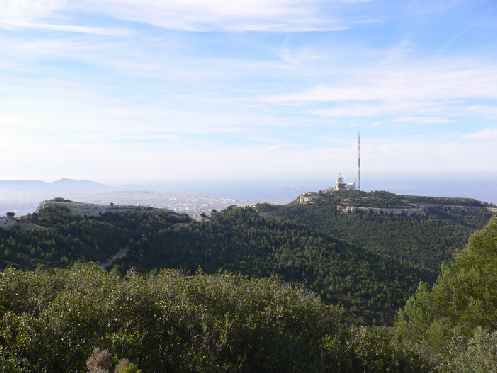 Ar des Barres de l'Etoile, vue sur Marseille