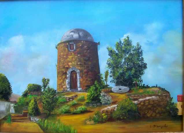 Le moulin de la Montezane par L. D’Angelo acanthe