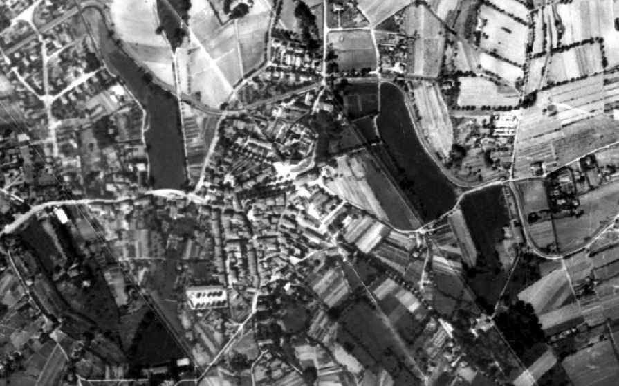 photo aerienne de Chateau-Gombert en 1950